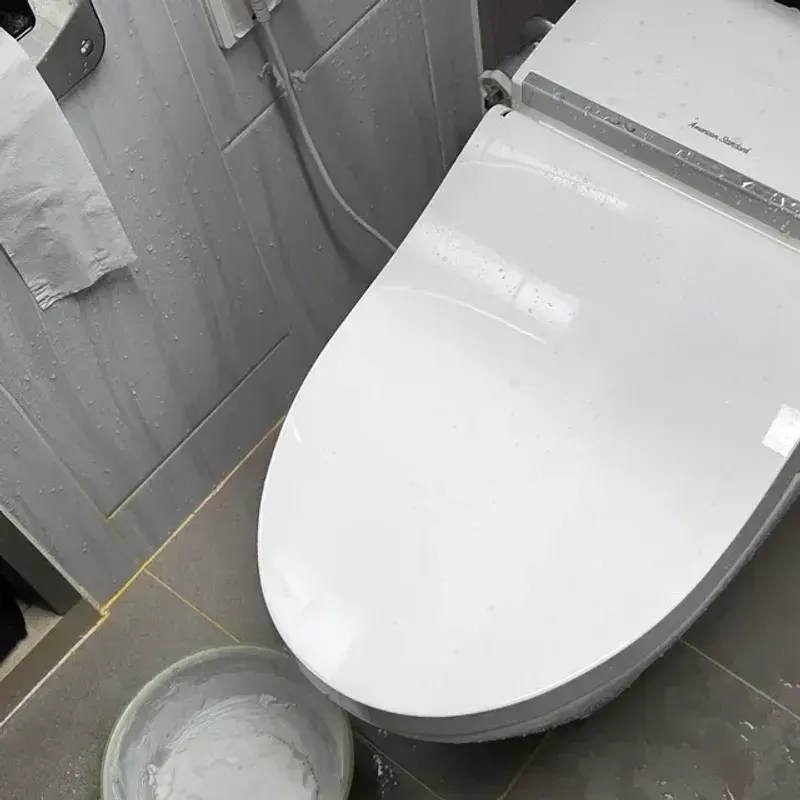 안내면 펜션 외부 배수구